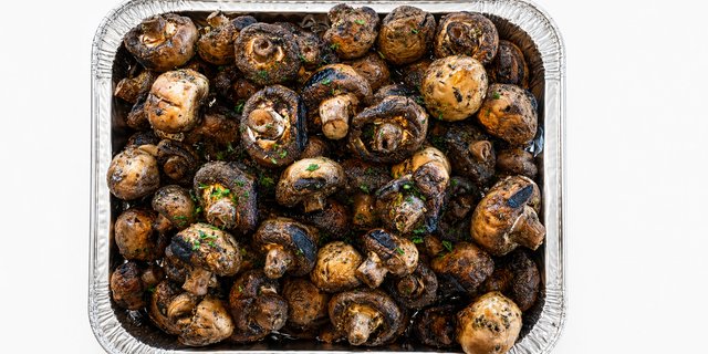 Mushroom Souvlaki