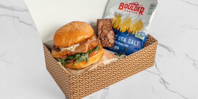 Bacon Ranch Crispy Chicken Sandwich Boxed Lunch