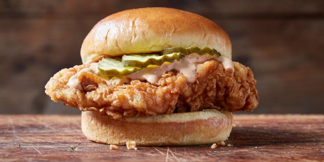 Fried Chicken Sandwich Platter