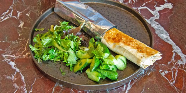Citrus Grilled Chicken Wrap