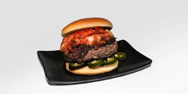 KPOT Spicy Beef Bulgogi Burger