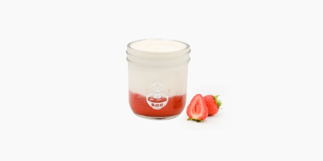 Strawberry Milk & Coconut Pudding