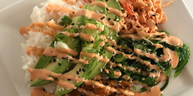 Spicy Kani Poke Bowl