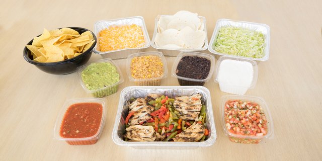 Classic Chicken Fajitas Buffet