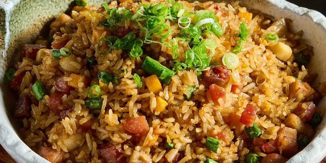 Triple-Pork Fried Rice