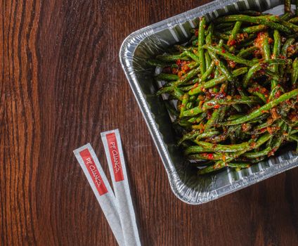 Chili-Garlic Green Beans