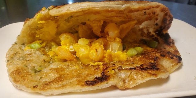 Crispy Scallion Pancake