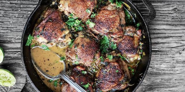 Cilantro Lime Natural Chicken Thighs (Dairy-Free)
