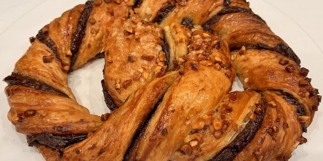 Chocolate Pretzel Pastry