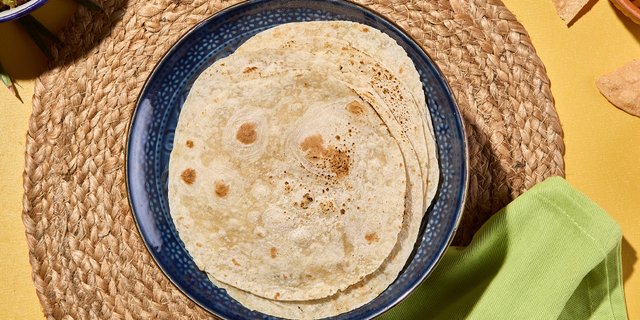 Hand-Pressed Flour Tortillas