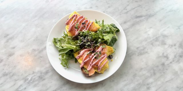 Pink Poa Toast