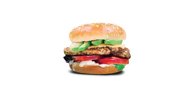 Grilled Chicken Burger
