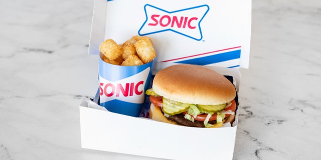 Sonic Cheeseburger Box