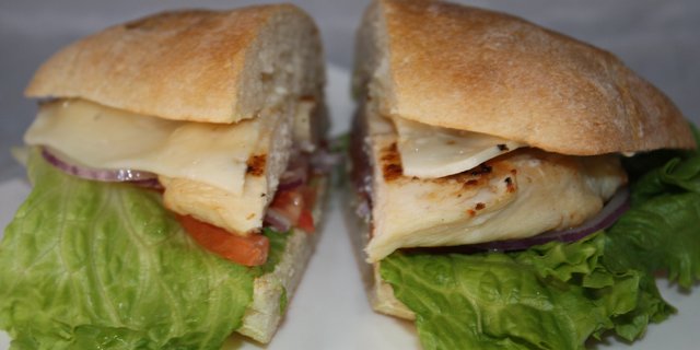 Grilled Chicken Breast Sandwich