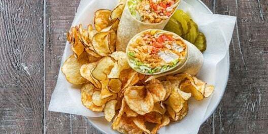 Kick'n Chicken Wrap Platter