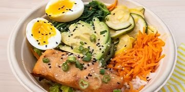 Zen Miso Salmon Bol Bar (5 People)