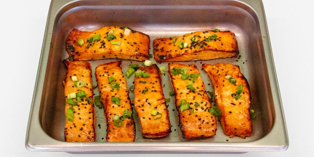 Roasted Salmon Half Tray
