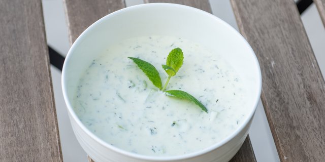 Yogurt w/ Cucumbers