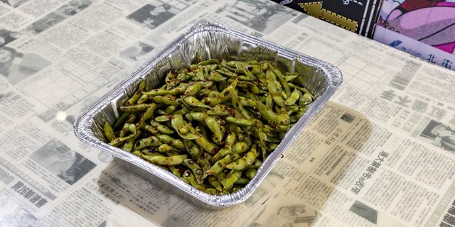 Chili Garlic Edamame