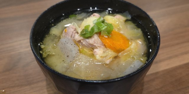 Tonjiru, Pork & Vegetable Miso Soup