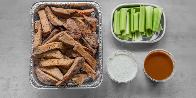 Seitan Wings Tray