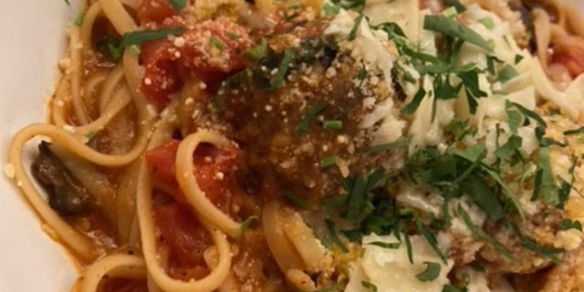 Meatballs Linguini