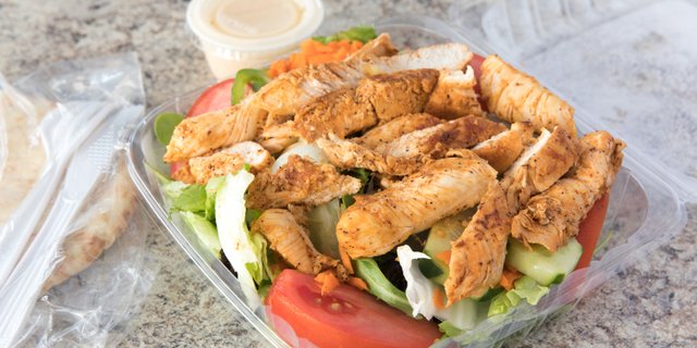 Grilled Chicken Salad Platter