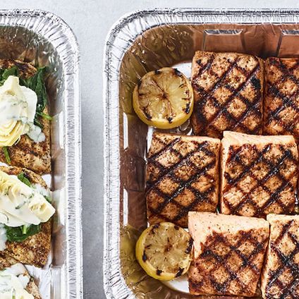 Simply Grilled Atlantic Salmon