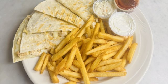 Grilled Chicken Quesadilla