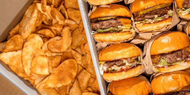 Truffle Chips & Burgers Package