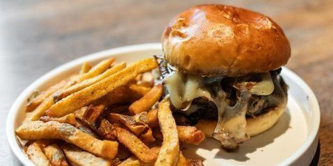 Mushroom Swiss Burger