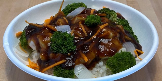 Garlic & Ginger Chicken Rice Individual Bowl
