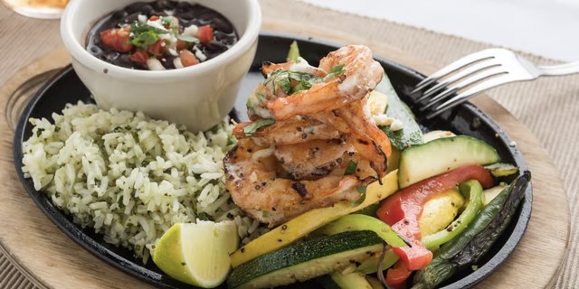 Shrimp Fajita Bar