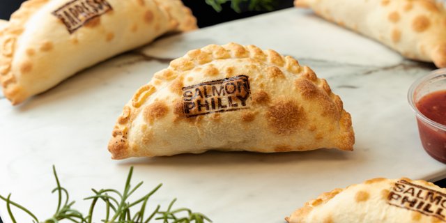 Salmon Philly Empanada