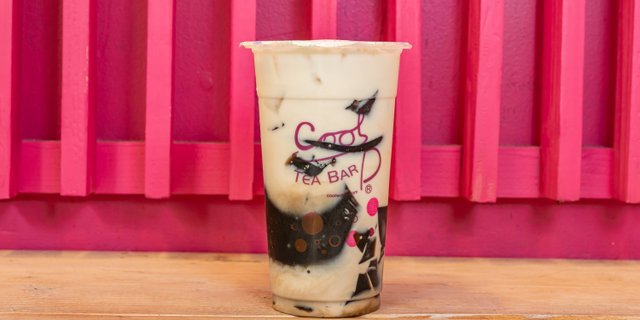 Grass Jelly W/ Fresh Milk