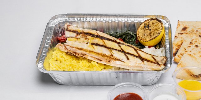 Grilled Branzino Fillet Platter