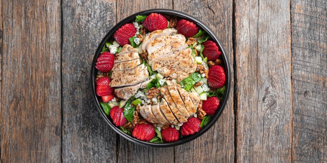 Chicken Apple Walnut Salad