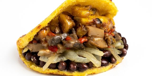 Vegan-Friendly Signature Arepa (Portobello Mushrooms Included)