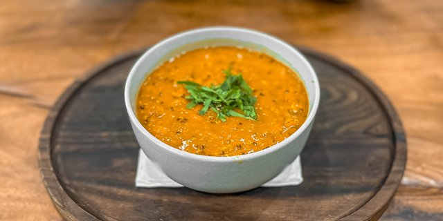 Curry Red Lentils Soup