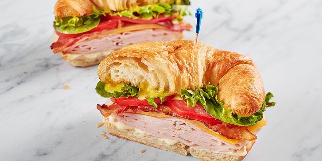 Turkey Club Croissant Box