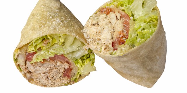 Chicken Caesar Wrap Platter