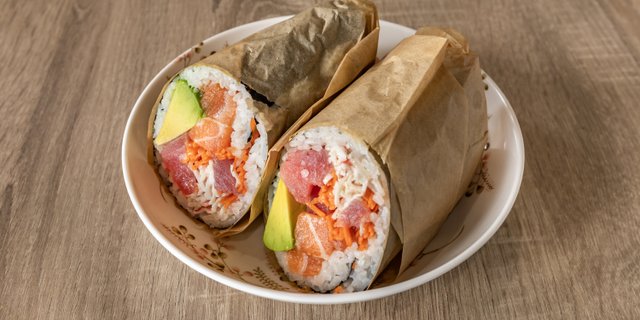 Tuna Poke Burrito