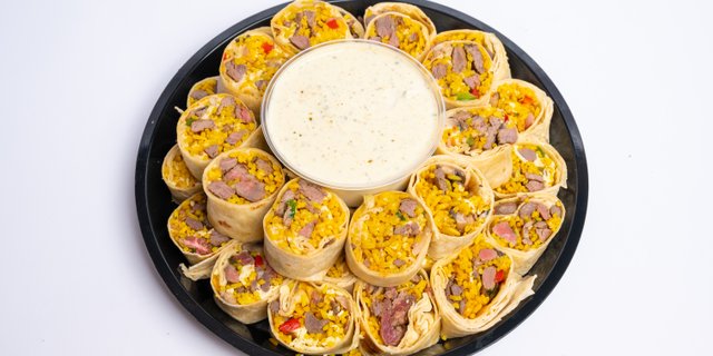 Alamo Steak Wrap Platter