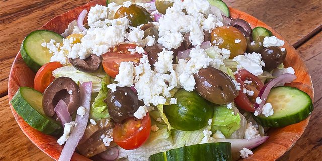 Individual Greek Salad