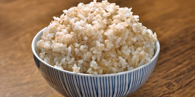 Steamed Brown Rice