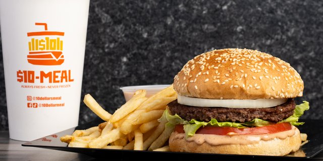 Hamburger Meal