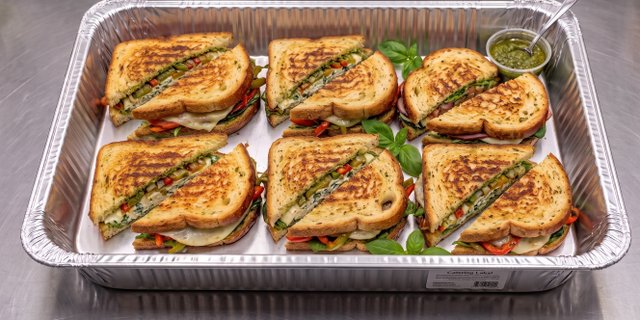 Veggie Pesto Panini