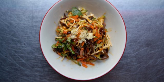 Tofu Noodle Salad