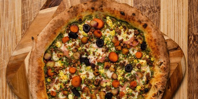 Candied Carrot Pizza