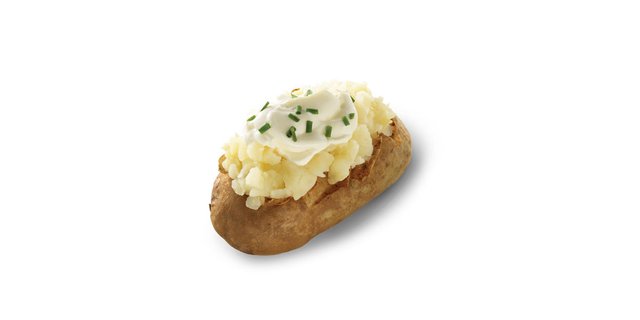 Sour Cream & Chive Baked Potato
